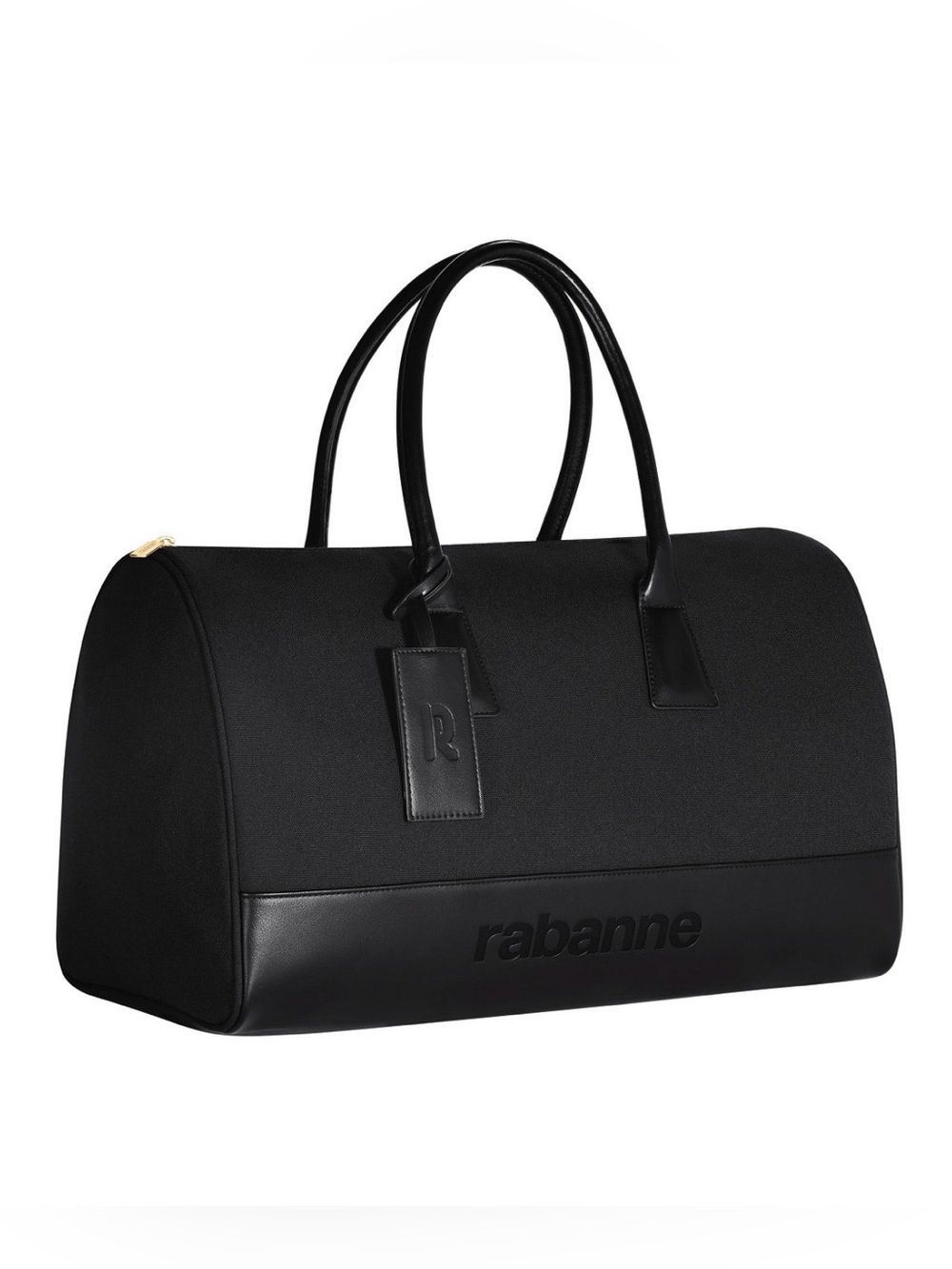 Rabanne black duffle bag